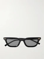 Солнцезащитные очки из ацетата в форме "кошачий глаз" Gucci Eyewear, черный 47348793