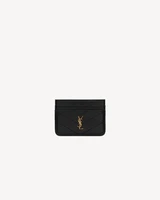 Визитница NIKI из винтажной кожи SAINT LAURENT, черный 47363671