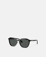 Солнцезащитные очки Signature для низкой переносицы VERSACE, черный 47364820