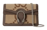 Женская сумка Gucci Dionysus Crossbody, коричнево-бежевая 4546589