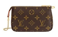 Сумка Louis Vuitton Pochette Accessoires Monogram Mini, коричневый 4516269