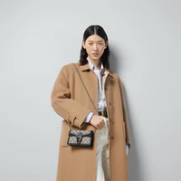 Мини-сумка Gucci Dionysus GG Supreme с отделкой из кожи 620248