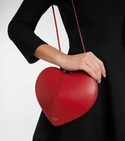 Сумка Alaïa Cœur Small leather shoulder, красный 2113533