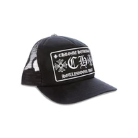 Кепка Chrome Hearts Ch Hollywood Trucker, черная 4768247