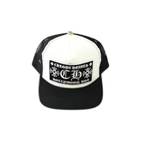 Кепка Chrome Hearts Ch Hollywood Trucker, цвет Черный/Белый 4768244