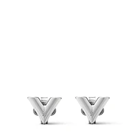 Серьги-гвоздики Essential V Louis Vuitton, серебряный 22194783