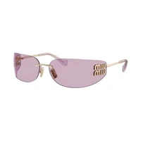 Солнцезащитные очки с аппликацией логотипа MIU MIU 31106620