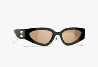 Солнцезащитные очки Cat Eye, бежевый 26464898