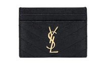 Картхолдер Saint Laurent Cassandre, черный 4557250