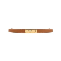 Женский ремень Hermes Kelly, коричневый 11442797