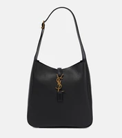 Le 5 à 7 Маленькая кожаная сумка-тоут Saint Laurent, черный 2107880