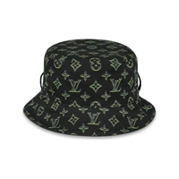 Панама унисекс Louis Vuitton, черный/зеленый 10443592