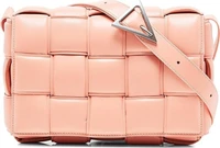 Сумка Bottega Veneta Padded Cassette Bag Peachy/Silver, оранжевый 1127881
