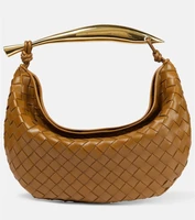 Сумка-тоут из кожи сардины Bottega Veneta, бежевый 2071050
