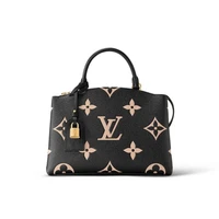 Сумка Louis Vuitton Petit Palais, черный/бежевый 1509446