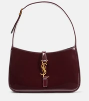 Сумка на плечо le 5 à 7 из лакированной кожи Saint Laurent, красный 5982842