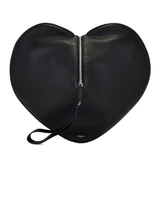 Сумка Alaïa Le Coeur Soft Heart Clutch, нуар 6075518