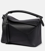Сумка на плечо Puzzle Edge из кожи среднего размера Loewe, черный 2090480