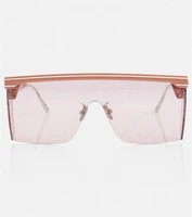 Солнцезащитные очки DiorClub M1U с плоскими бровями Dior Eyewear, розовый 2075845