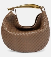Кожаная сумка-тоут sardine среднего размера Bottega Veneta, коричневый 5979589