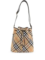 Сумка-ведро Burberry Vintage Check, нейтральный цвет 15832954