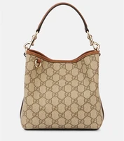 Маленькая сумка-ведро Gucci с принтом GG Emblem 25627575