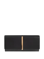 Кожаный кошелек с гравировкой логотипа Tod's, черный 23814020