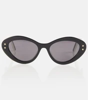 Солнцезащитные очки DiorPacific B1U в оправе «кошачий глаз» Dior Eyewear, черный 2075879