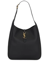 Большая сумка-хобо Le 5 A 7 Saint Laurent, цвет Nero 20084514