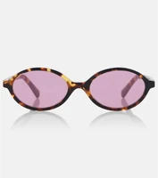 Miu Regard круглые солнцезащитные очки Miu Miu 25622656