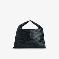 Сумка-Тоут из кожи Hop Bottega Veneta, черный 19157624