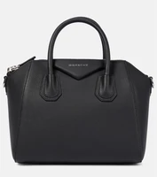 Маленькая сумка-тоут Antigona из кожи Givenchy, черный 2080665