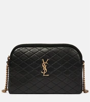Gaby Маленький кожаный клатч Saint Laurent, черный 2107133
