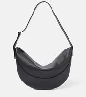 Кожаная сумка-кроссбоди Jouve The Row, Black Ans 25630290