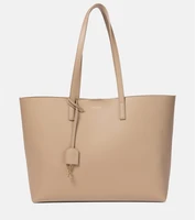 Сумка с короткими ручками Shopping E/W Saint Laurent, бежевый 2109508