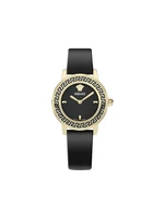 Наручные часы V-Tribute 30 мм VERSACE, черный 25892574