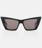 Солнцезащитные очки SL 372 в оправе «кошачий глаз» Saint Laurent, черный 2109735