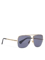 Солнцезащитные очки MM0121 30A Max Mara, золотой 23089460