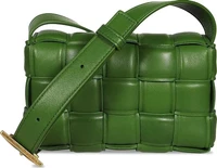 Сумка Bottega Veneta Small Padded Cassette Bag Avocado/Gold, зеленый 1123580