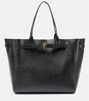 Сумка-тоут Tara из крупнозернистой кожи Tom Ford, черный 25641914