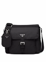 Сумка на плечо Re-Nylon с логотипом Prada, черный 25844969