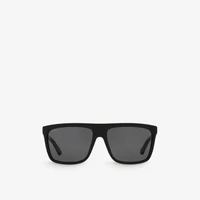 Солнцезащитные очки GG0748S в инъекционной прямоугольной оправе Gucci, желтый 6414062