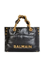Balmain маленькая сумка-тоут 1945 Soft, черный 15688073