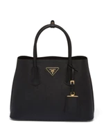 Сумка-тоут Prada Galleria из сафьяновой кожи, черный 11640711