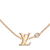 ПОДВЕСКА IDYLLE BLOSSOM LV, РОЗОВОЕ ЗОЛОТО И БРИЛЛИАНТ Louis Vuitton, розовый 22193668