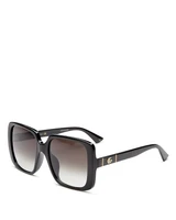 Женские солнцезащитные очки квадратной формы, 56 мм Gucci 1914209