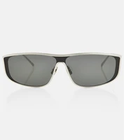 Солнцезащитные очки SL 605 Luna Saint Laurent, серебряный 2109866