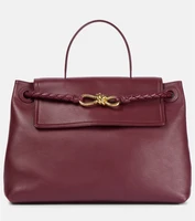 Ciao Ciao сумка из кожи среднего размера Bottega Veneta, Barolo-M Brass 25641361