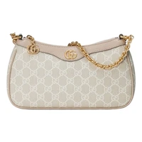 Сумка Gucci Ophidia GG Small Handbag, бежевая 21104684