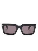Off-White Eyewear солнцезащитные очки в квадратной оправе, черный 24568054